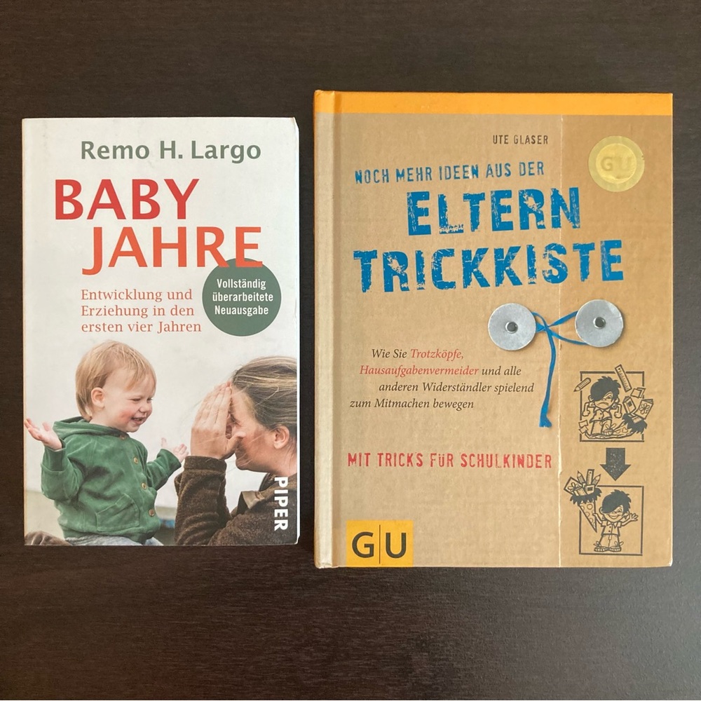 2 Erziehungsbücher 👩🏼‍🍼